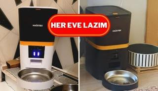 "Hayat kurtarır"... Kameralı mama kabında indirim var