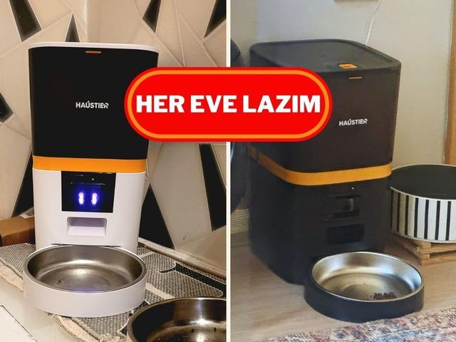 "Hayat kurtarır"... Kameralı mama kabında indirim var