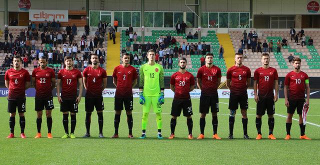 (Geniş haber) Ümit Milli Takım, Malta'yı rahat geçti