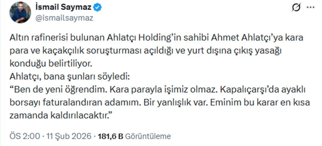 İş İnsanı Ahmet Ahlatcı ya yurt dışı &ccedil;ıkış yasağı 2