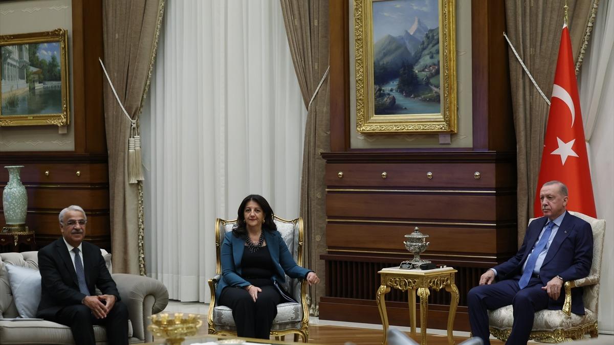 Cumhurbaşkanı Erdoğan DEM Parti heyeti ile görüştü - Politika Siyaset Haberleri