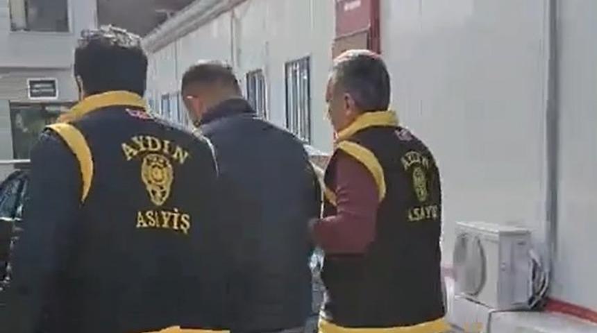 Aydın&rsquo;da 34 yıl 10 ay hapis cezası olan h&uuml;k&uuml;ml&uuml; yakalandı