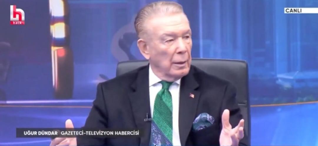 Uğur D&uuml;ndar ın canlı yayındaki yorumu g&uuml;ndem oldu! RT&Uuml;K ceza kesti Halk Tv hak verdi!  İtiraz yok  2