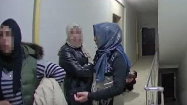 Mardin’de kimlik kartıyla kapıyı açma girişimi kamerada!