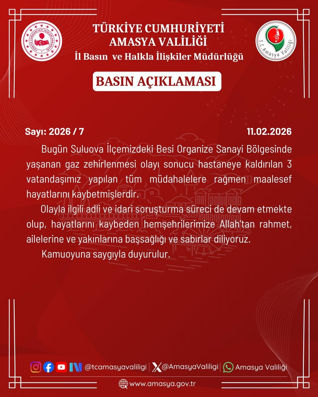 Amasya da biyogaz tesisinde facia! Zehirlenen 3 iş&ccedil;i hayatını kaybetti 4