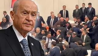 Bah&ccedil;eli'den TBMM'deki kavgayla ilgili a&ccedil;ıklama