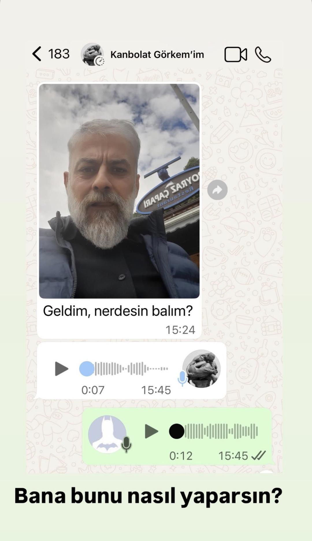 Poyraz Karayel de birlikte rol almışlardı! Celil Nal&ccedil;akan, Kanbolat G&ouml;rkem Arslan ile son mesajlaşmasını paylaştı 2