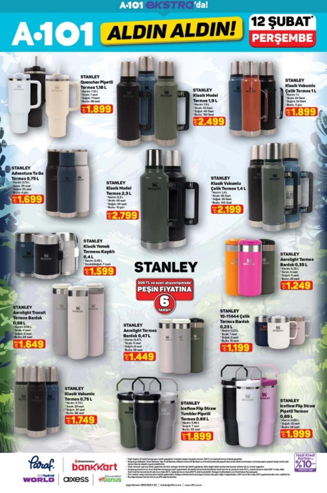 A101 e Stanley termos modelleri geliyor! 12 Şubat 2026 A101 katalog yayınlandı! 22