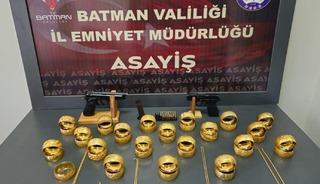 Batman&rsquo;daki kuyumcu soygununda 5 tutuklama