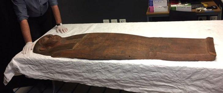 Boş sanılan lahitten 2500 yıllık mumya çıktı! G1