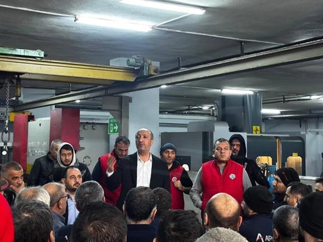 O fabrikada maaşlar 95 bin TL oldu, iş&ccedil;iler bayram etti!