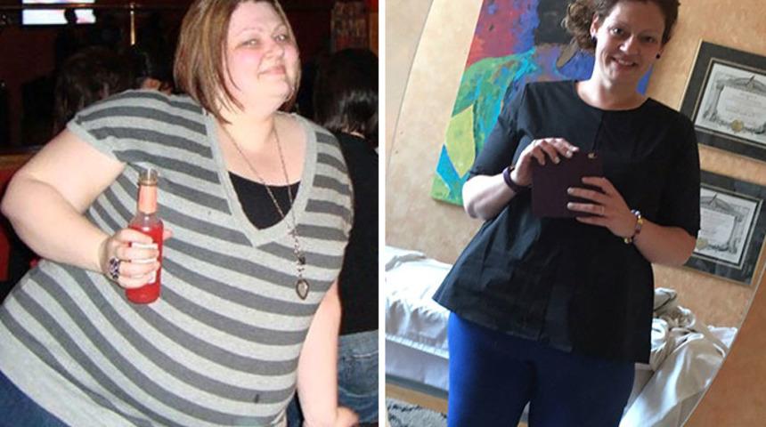 Sadece bu 3 kurala uydu! Tam 70 kilo verdi