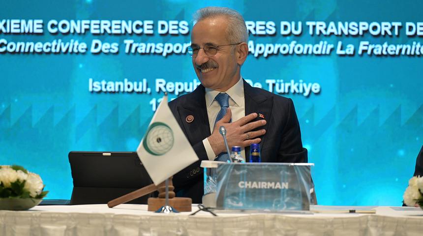 İslam &uuml;lkelerinin ulaştırma bakanları T&uuml;rkiye&rsquo;nin başkanlığında toplandı