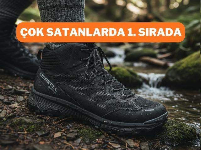 Su ge&ccedil;irmez ve hafif tasarım: Merrell botta indirim başladı