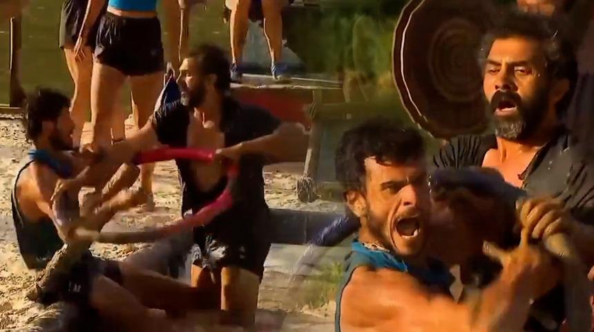 Survivor'da yer yerinden oynadı! Bayhan ve Engincan arasında ipler gerildi! 'Diskalifiye' iddiası g&uuml;ndemde 