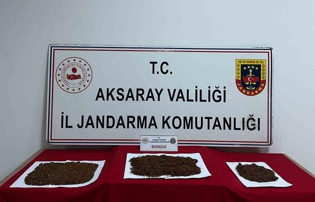 Aksaray&rsquo;da jandarmadan 6 adrese eş zamanlı uyuşturucu baskını 1