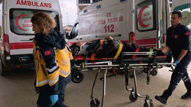 Cam silerken 4 metreden d&uuml;şt&uuml; 2