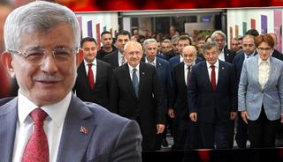 6'lı masa sil baştan: Ahmet Davutoğlu yeni ittifakın fitilini ateşledi