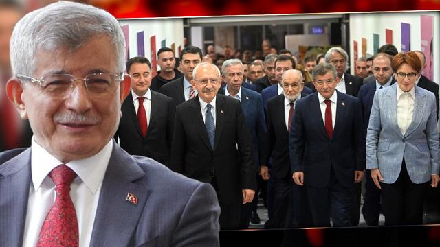 6'lı masa sil baştan: Ahmet Davutoğlu yeni ittifakın fitilini ateşledi