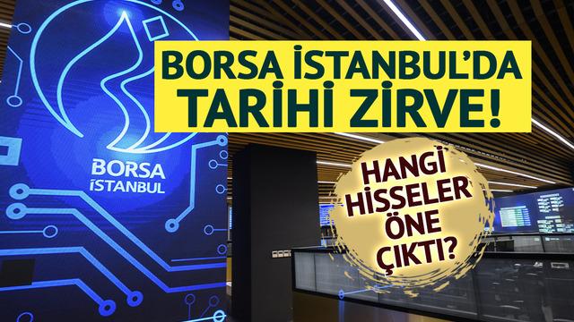 Borsa İstanbul'da tarihi rekor! Endeks ilk kez 14 bin puanı aştı: Hangi hisseler &ouml;ne &ccedil;ıktı?