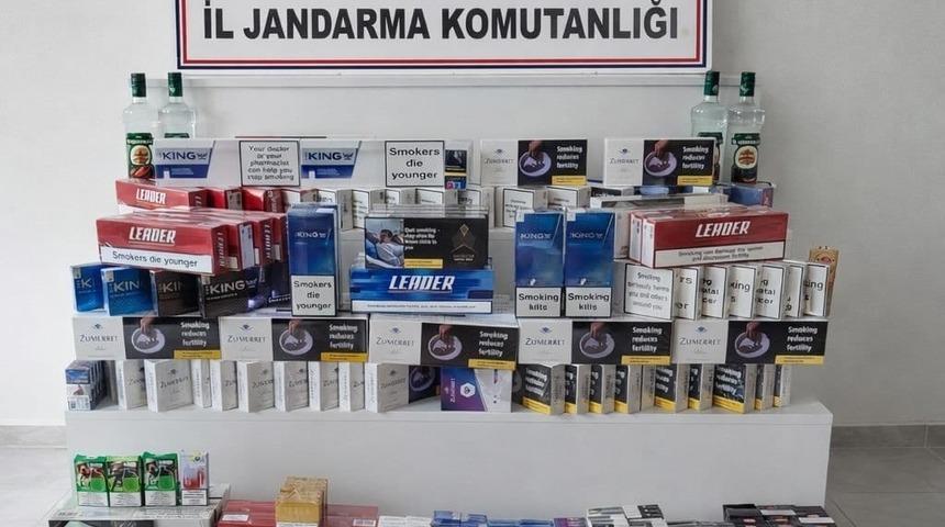 Rize&rsquo;de ka&ccedil;ak sigara operasyonu