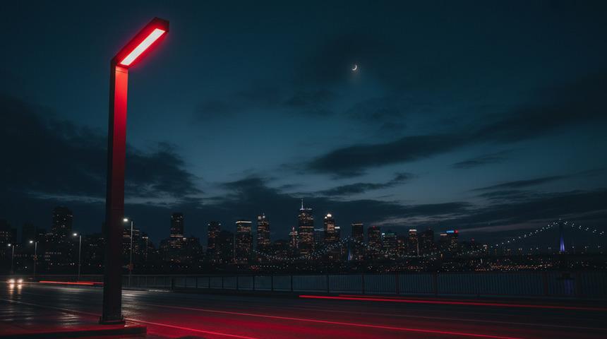 Avrupa&rsquo;da sokakta değişim başladı: Sokak lambaları neden kırmızıya d&ouml;n&uuml;yor? 