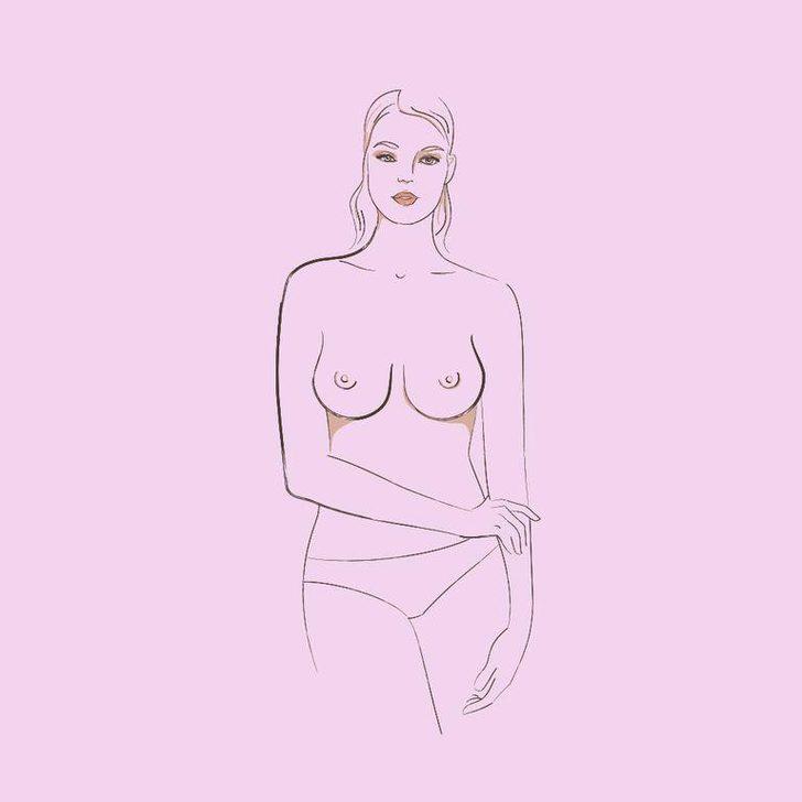 Dokuz farklı tipte göğüs şekli var! Bakın sizinki hangisi? G4