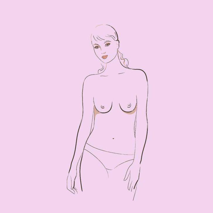 Dokuz farklı tipte göğüs şekli var! Bakın sizinki hangisi? G5