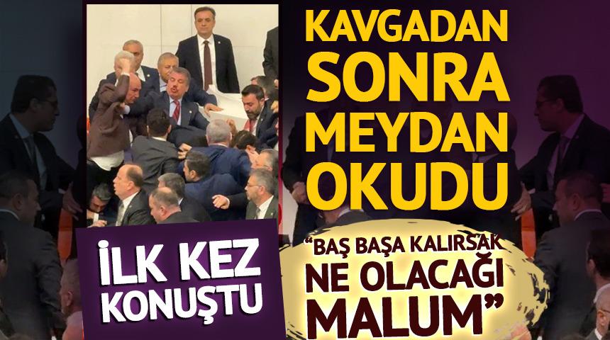 Kavgadan sonra Osman G&ouml;k&ccedil;ek'e meydan okudu