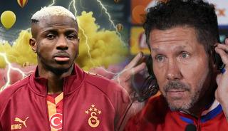 Lookman'dan sonra Osimhen bombası! A.Madrid ortalığı yakacak