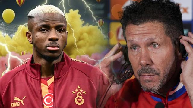 Lookman'dan sonra Osimhen bombası! A.Madrid ortalığı yakacak