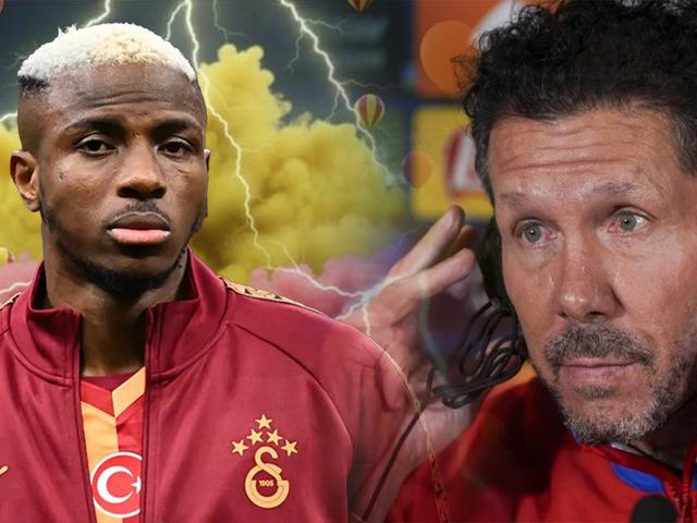 Lookman'dan sonra Osimhen bombası! A.Madrid ortalığı yakacak