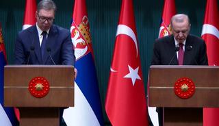 Ankara'da Erdoğan-Vucic g&ouml;r&uuml;şmesi: Ortak mesaj verildi