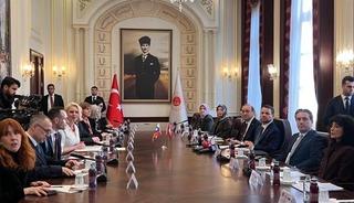 Bakan G&uuml;rlek, Slovenyalı Zupancic ile bir araya geldi