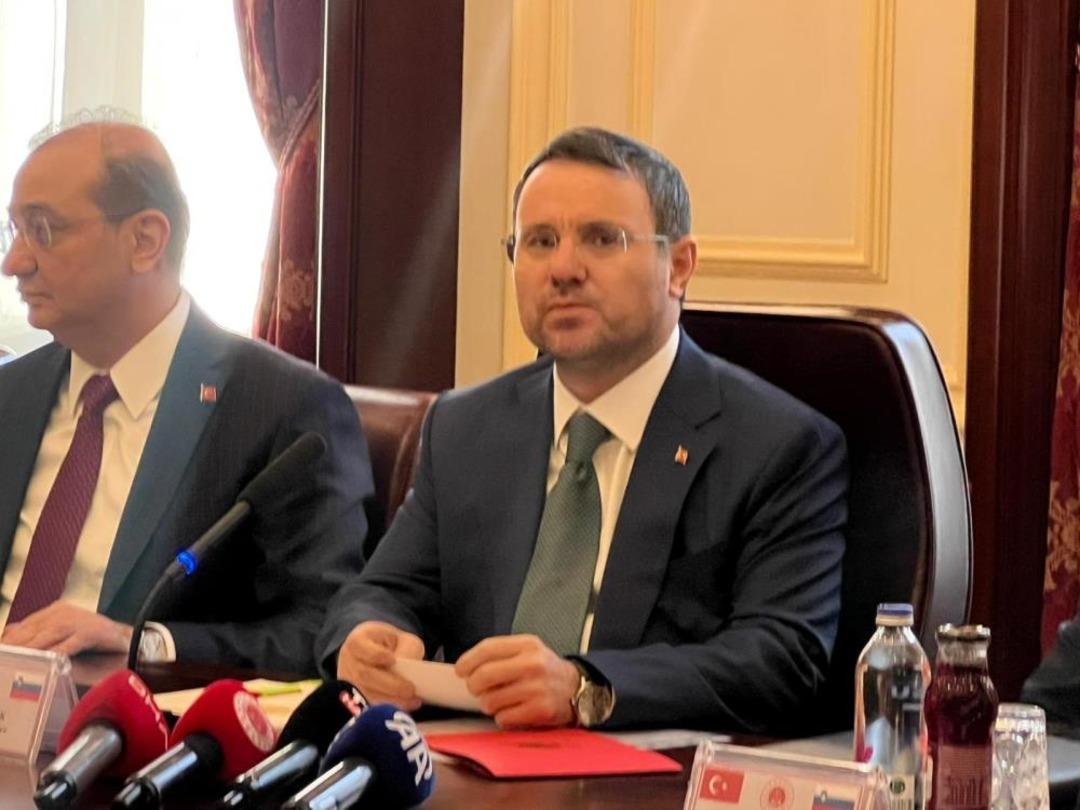 Adalet Bakanı G&uuml;rlek, Slovenya Ulusal Meclis Başkanı Zupancic ile bir araya geldi 2