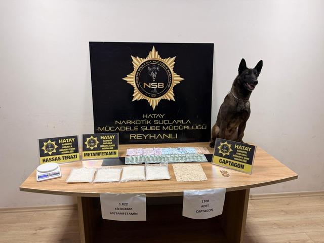 Hatay da uyuşturucu operasyonlarında yakalanan 2 ş&uuml;pheli tutuklandı 1