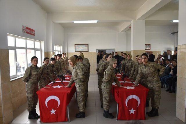 Ağrı’da 20 kadın güvenlik korucusu yemin ederek göreve başladı