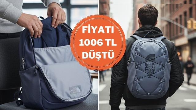 Suya dayanıklı ve konforlu: The North Face sırt çantası indirimini kaçırmayın