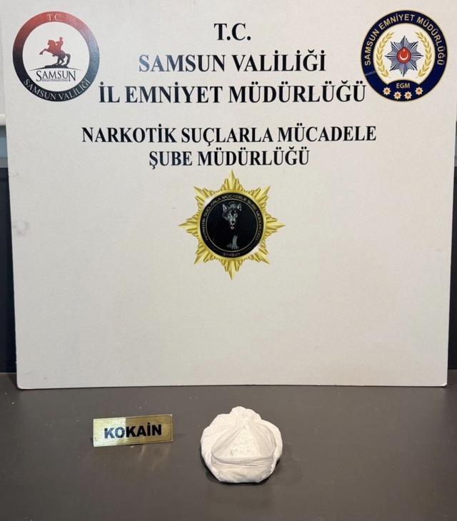 Samsun’da uyuşturucu operasyonunda 2 gözaltı 1