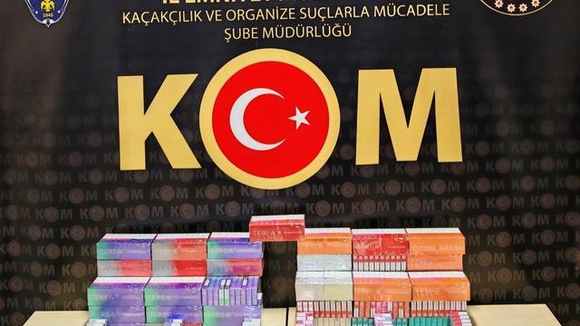 Bilecik’teki 2 ayrı operasyonda 550 paket kaçak sigara ele geçirildi
