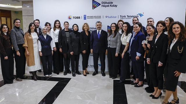 ‘Dijitalde Hayat Kolay’ projesi kapsamında 50 bin kadına ulaşıldı