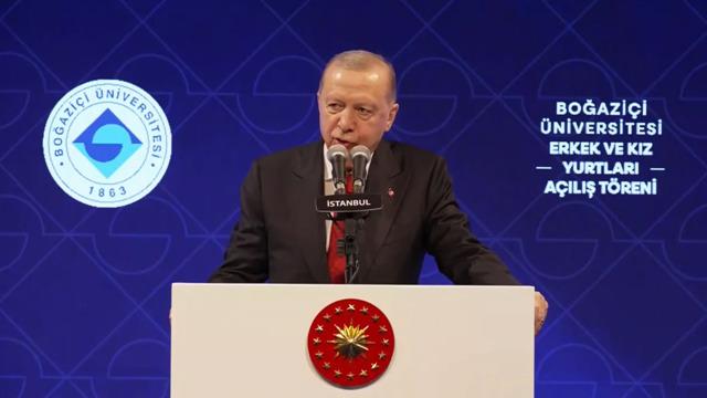Cumhurbaşkanı Erdoğan Boğaziçi'nde: Üniversiteler kendini güncellemeli