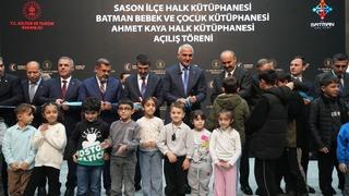 Bakan Ersoy'dan Batman'a kültür hamlesi: Batman 3 yeni kütüphaneye kavuştu!