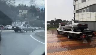 Ehliyeti alındığı halde direksiyona ge&ccedil;miş: Drifte b&uuml;y&uuml;k ceza