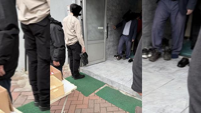 Karabük'te tepki çeken görüntü! Yenice Kaymakamı, polise ayakkabısını taşıttı