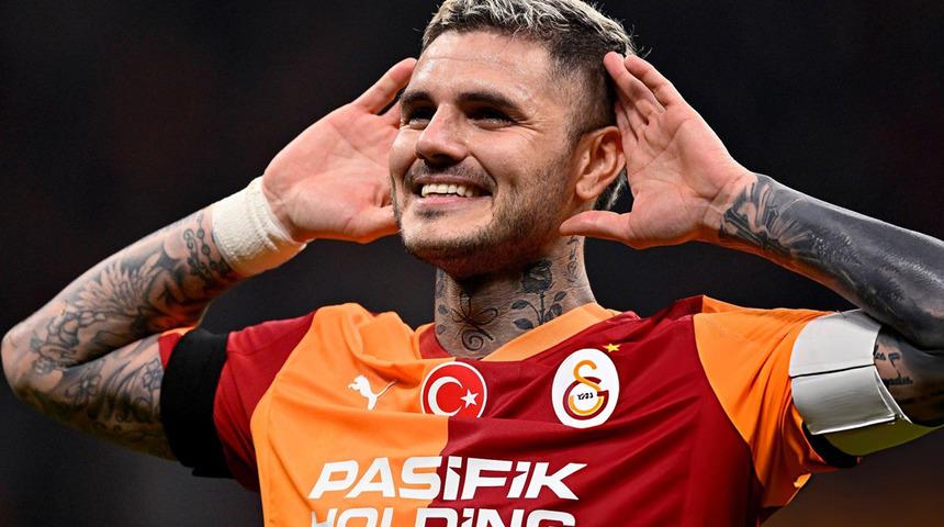 Ali Sami Yen'de taht el değiştirdi! Mauro Icardi tarih yazdı: Burak Yılmaz'ı solladı