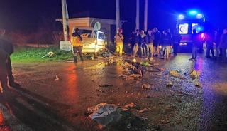 Bursa'da trafik kazası! Yaralılar var