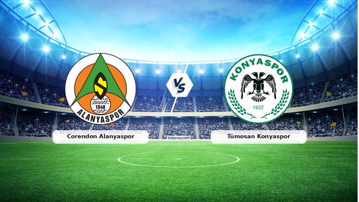 CANLI | Corendon Alanyaspor - Tümosan Konyaspor maç anlatımı! Maç ne zaman? Saat kaçta ve hangi kanalda? - 14 Şubat 2026