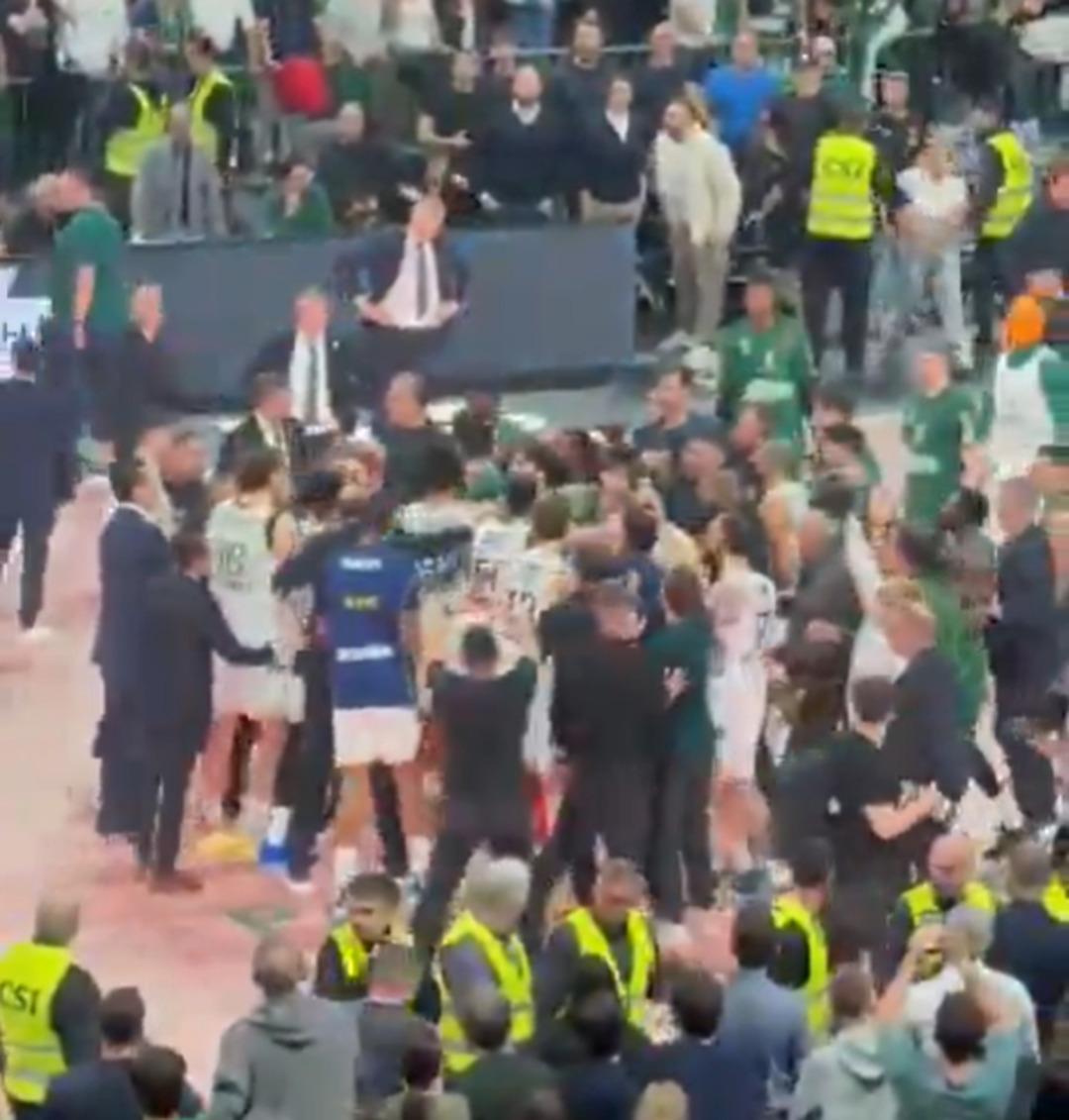 Fenerbahçe Beko, EuroLeague de Panathinaikos u son saniyede yendi, ortalık karıştı! İşte o anlar 1