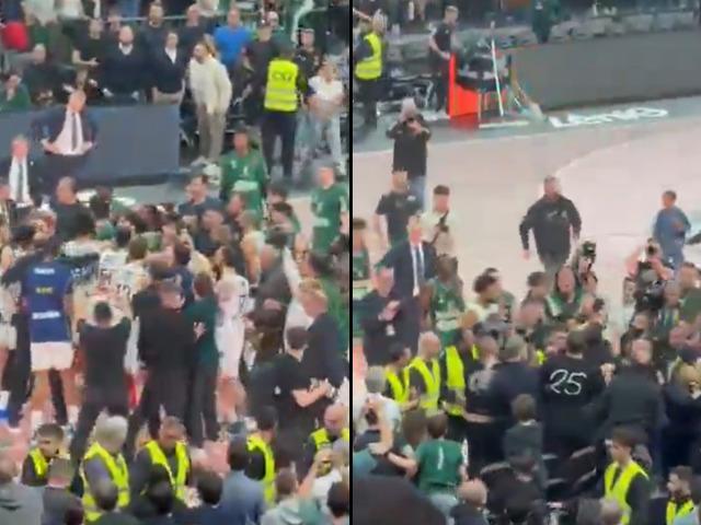 Fenerbah&ccedil;e Beko, Panathinaikos'u son saniyede yendi, ortalık karıştı